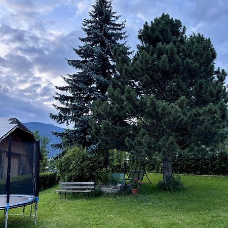 Ferienwohnung Im Grünen mit Panoramablick auf Bruneck - Beste Lage Exterior foto